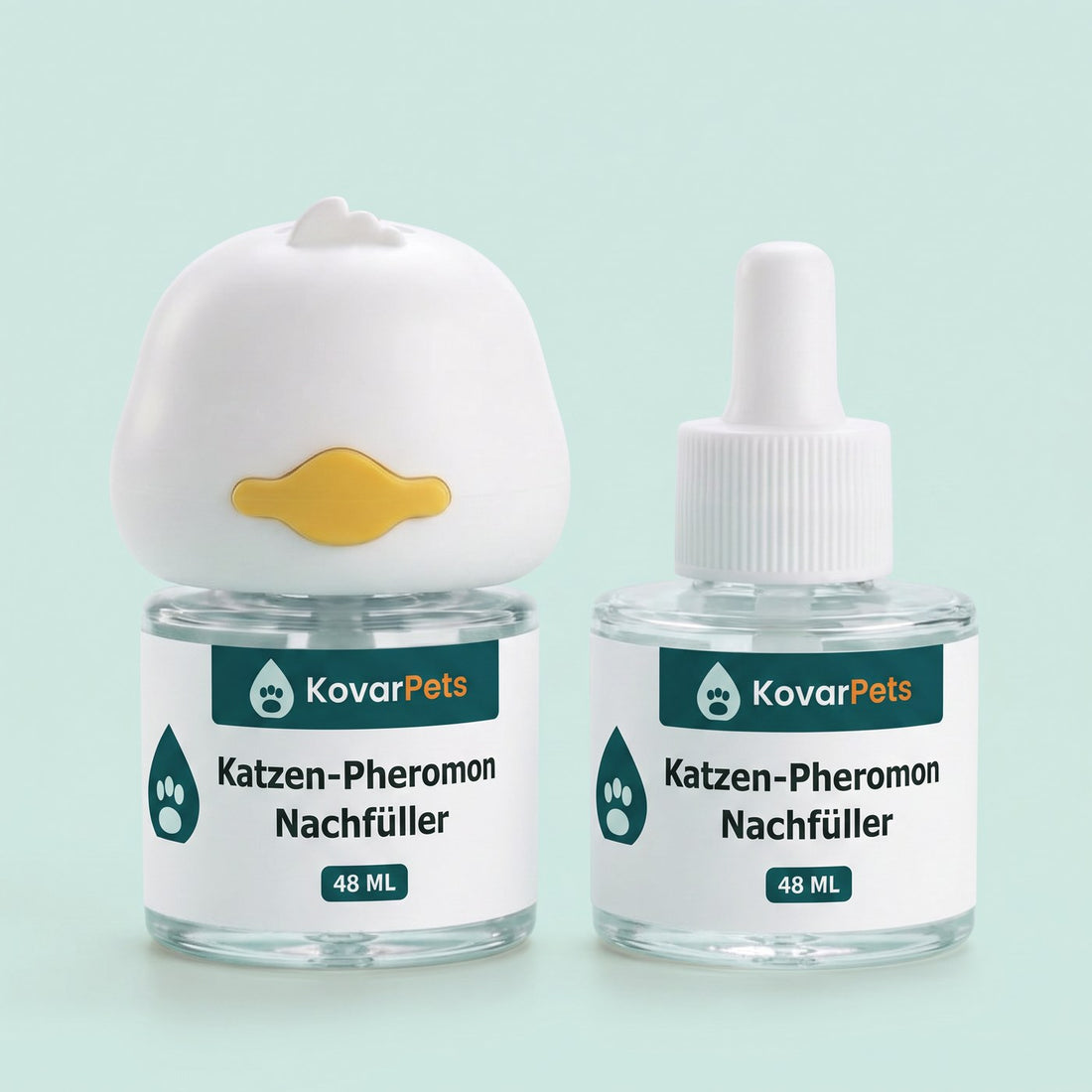 KovarPets Katzen Beruhigungsdiffusor, Set mit zwei Flaeschchen