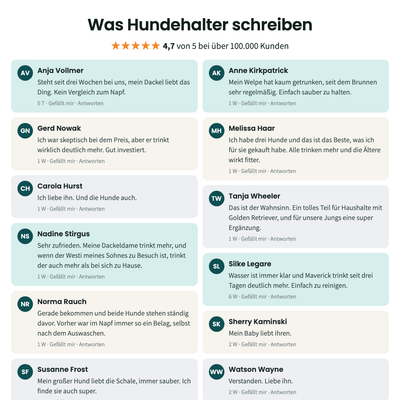 4,7 von 5 Sternen bei ueber 100.000 Kunden