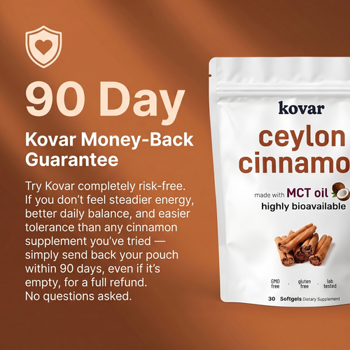 Kovar Ceylon Cinnamon 7200mg – with MCT Oil